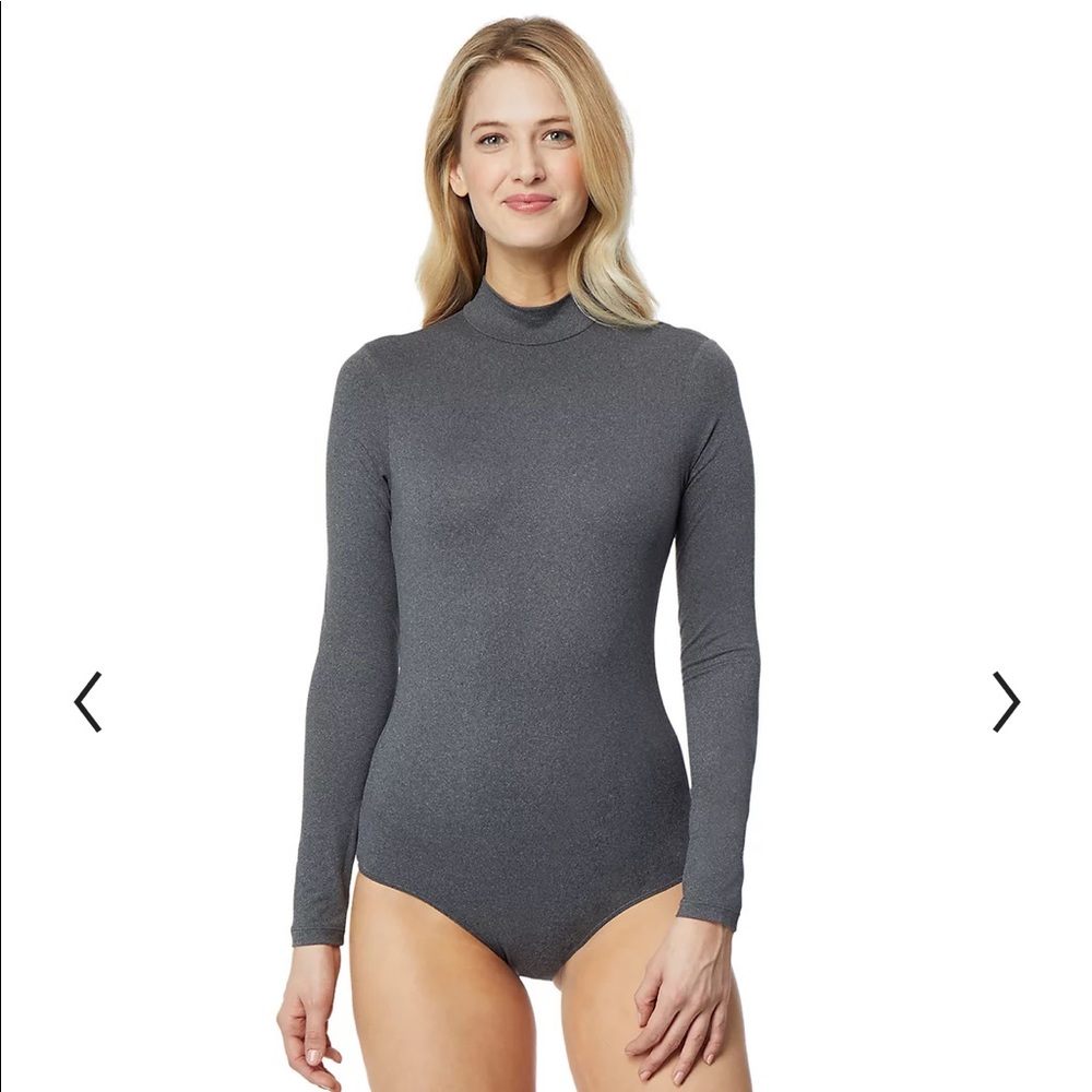 NWT Women's Heat Keep Cozy Heat Mockneck Bodysuit